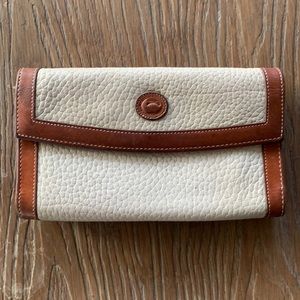 Vintage Dooney&Bourke full size checkbook wallet